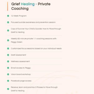 Grief Healing - Private Coaching