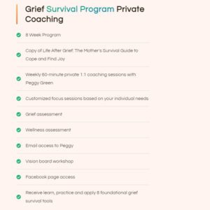 Grief Survival Program Private Coaching